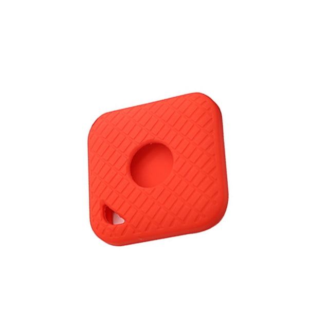 Injueey A prueba de impactos, a prueba de golpes, a prueba de polvo, rastreador de cubierta de silicona, localizador, Protector, posicionador, Teléfono y Comunicación Rojo