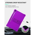 thumbnail image 5 of elitegadget Case for Samsung Galaxy Tab S10 Lite 10.9" / Galaxy Tab S10 FE 10.9" - Lightweight Silicone Stand Cover Case (Purple), 5 of 5
