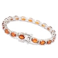 thumbnail image 2 of 925 Sterling Silver Madeira Citrine Bracelet, 2 of 3