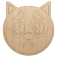 thumbnail image 1 of Husky Dog Face Puppy Eyes Wood Shape Unfinished Piece Cutout Craft DIY Projects - 4.70 Inch Size - 1/8 Inch Thick, 1 of 7
