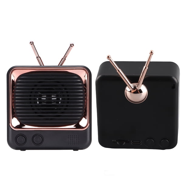 Altavoz De Sonido De Estilo Clásico, Portátil, Ligero, Inalámbrico, Con Forma De TV, BT