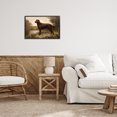 thumbnail image 3 of Stupell Industries Traditional Brown Lab By The River Black Framed Giclee Art, 18 x 12, by Petals Prints Design, 3 of 8