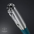 thumbnail image 5 of Parker 51 Ballpoint Pen, Teal Barrel with Chrome Trim, Medium Point, with Black Ink, Gift Box, 5 of 6