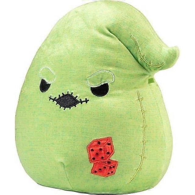 Peluches, peluches de Oogie Boogie verde de miedo para la noche de Navidad, peluches suaves y suaves.