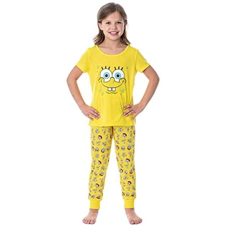 Spongebob pajamas for girls sale