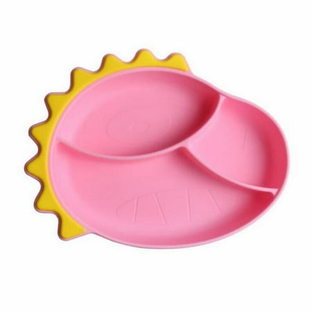 

Baby Utensils Silicone Plate Easy Grip Cutlery Feeding Training 230104