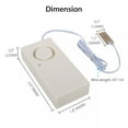 thumbnail image 5 of Automatic Water Leak Detector for Flooding Prevention 120dB Alarm, Easy Installation, Low-Cost Solution, 5 of 7