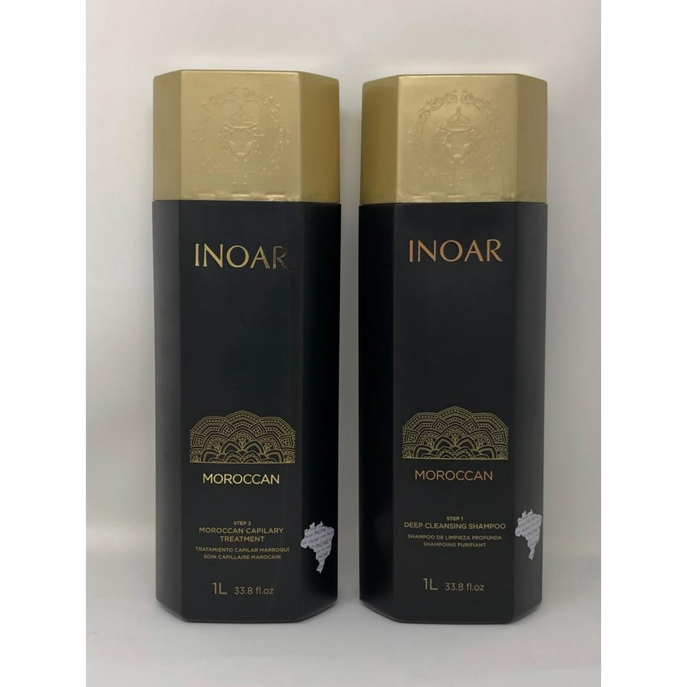 INOAR Inoar Brazilian Keratin Moroccan Blowout Treatment & Shampoo
