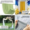 thumbnail image 4 of Efavormart Terracotta 4-Way Stretch Spandex Drapery Panel with Rod Pockets, Photography Backdrop Curtain - 5ftx10ft, 4 of 9