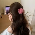 DDWD Dry Rose Flower Grab Clip Women‘s 2024 New Highend Sense Hairpin