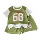 thumbnail image 1 of Conjunto de Pantalones Cortos de Verano para Niños Camisa de Manga Corta Y Pantalones Cortos de Dos Piezas de Desgaste Al Aire Libre, Vestido de Verano Corto No Incluido, 1 of 5