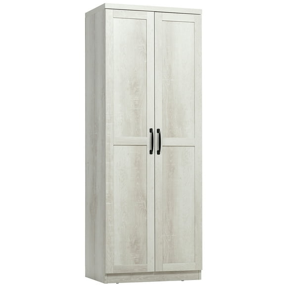 HOMCOM Kitchen Pantry Storage Cabinet with Doors and Adjustable Shelves