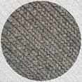 thumbnail image 5 of Homespice Decor 300683 27 x 45 in. Smoke Ultra Durable Oval Braided Rug - Grey, 5 of 5