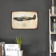 thumbnail image 4 of Hogar Resistente A La Intemperie Retro Chic Fighter Sign Hierro Pintura Pared Dibujo Plantillas Likrtyny Arte Deco, 4 of 9