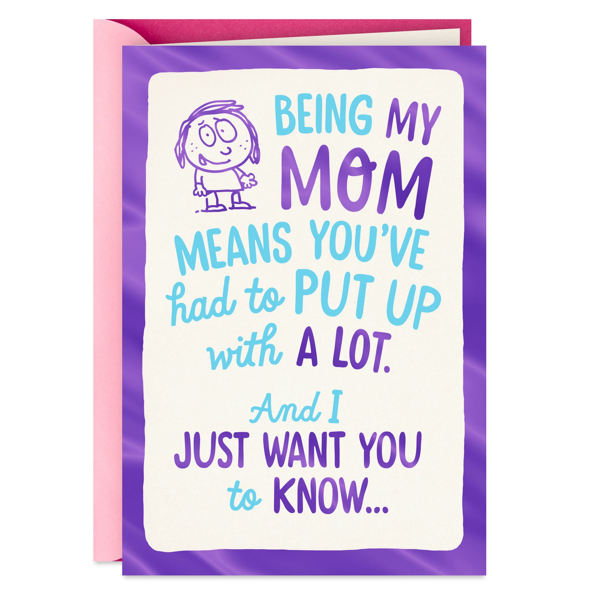 Hallmark Funny Birthday Card for Mom (Not Over Yet)
