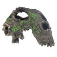 thumbnail image 3 of Aquarium Decorations, Simulation Aquarium Tree Stump Hole Resin Crafts Vivid Landscape for Garden Decoration, 3 of 9