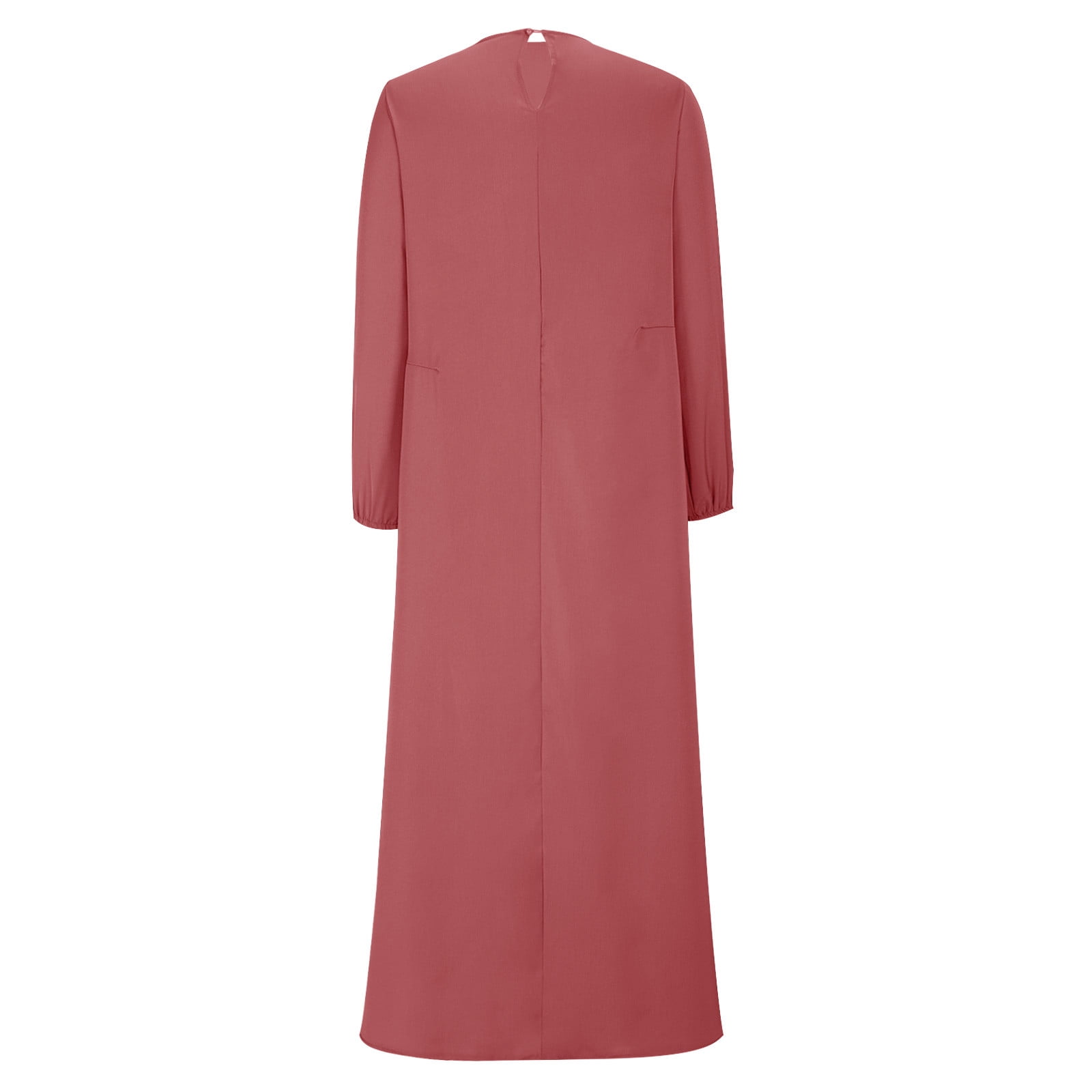 Abaya for Women Muslim Prayer Eid Ramadan Modest Dress Middle East Arabian Islamic Long Dubai Solid Caftan Robe