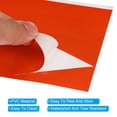 thumbnail image 4 of Unique Bargains Autocollant Flèche 8'x2' Adhésif PVC Grande Flèche Signe Rouge Lot de 15, 4 of 6