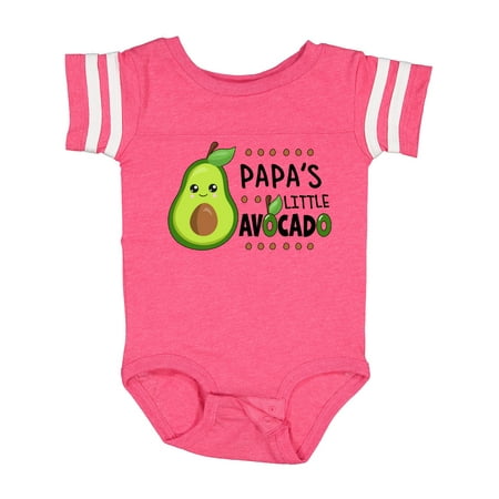 

Inktastic Papa s Little Avocado with Cute Baby Avocado Gift Baby Boy or Baby Girl Bodysuit
