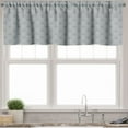 thumbnail image 3 of Ambesonne Geometric Valance & Curtain, Oriental Petals, 55"x30", Grey Beige, 3 of 6