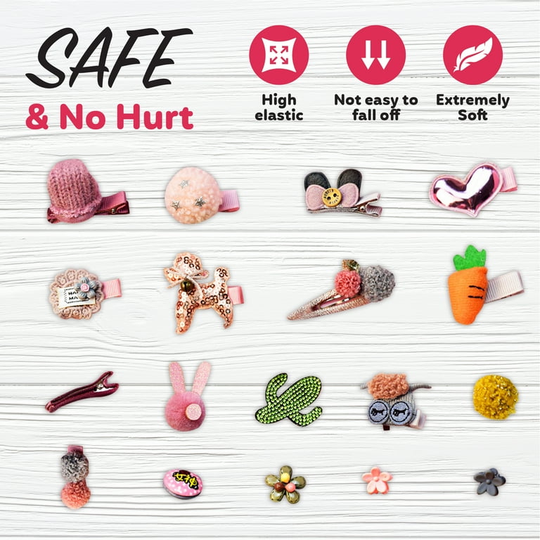 Soft hair clips for babies online