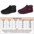 thumbnail image 2 of Ladies Flat Heel Ankle Snow Boots Slip On Boat Shoes Snow Waterproof Warm Booties US Size 4.5-9, 2 of 2