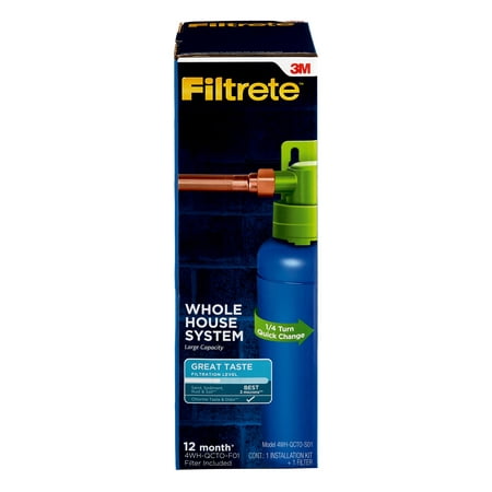 Filtrete High Performance Whole House Sanitary Quick-Change Filter System, 4WH-QCTO-S01