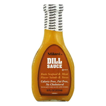 Milani Dill Sauce, 8 OZ (Pack of 6) (Best Lemon Dill Sauce For Salmon)