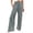 C-Grey198, variant on DHFJKG Wide Leg Pants For Women High Smocked Waist Flowy Palazzo Pants With Pockets Casual Summer Clothes