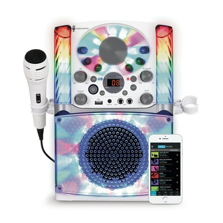 Singing Machine SML625BTW Bluetooth CD+G Karaoke (Best Home Karaoke Machine)