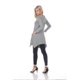 thumbnail image 2 of (charcoal, s) - Women's Solid Colour Tunic Top, 2 of 5