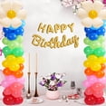 thumbnail image 5 of SUMMIT - Adjustable balloon columns set of 2 with balloons (Includes 100 Colorful Balloons), 78 Inch balloon tower Reusable Metal Telescopic Design for Weddings, Birthdays, Baby Showers., 5 of 13