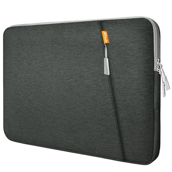 JETech Laptop Sleeve Compatible for 11.2-Inch Notebook Tablet iPad Tab, Waterproof Shock Resistant Bag Case with Accessory Pocket, Dark Grey