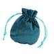 thumbnail image 1 of Bolsa con cordón para guardar joyas, organizador de regalos de fiesta, bolsa de terciopelo para relojes, collares, pulseras, dijes y aniversarios. Azul 95x115cm, 1 of 8