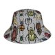 thumbnail image 1 of Fotbe Bright Insects Sombrero Tipo Pescador con Estampado – Sombrero de Sol de Algodón de Moda para Playa, Golf, Pesca, 1 of 6