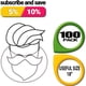 thumbnail image 3 of Honeycomb Bigote Protector Mesh Barba Protección Neta 100 PCS Dispable Nylon Elástica Transpirable Cómodo para Usar Peluquería, 3 of 9