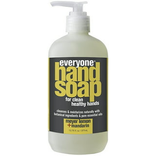 Everyone Liquid Hand Soap Refill, 1 Gallon, Meyer Lemon and Mandarin, Plant Based Cleanser with Pure Essential Oils