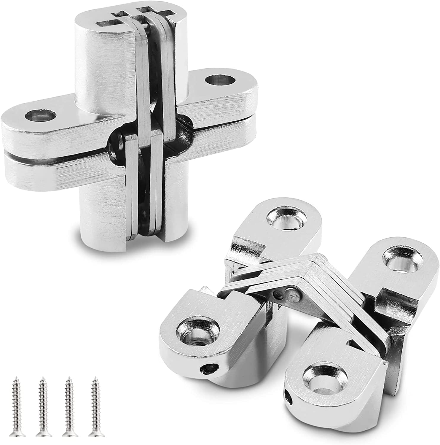 Hidden Gate 180 Degree Hinge, Stainless Steel Invisible Hinges