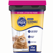 Cat's Pride Scented Scoopable Lightweight Cat Litter 20lb Pail