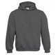 thumbnail image 1 of B&C - Sudadera con capucha hombre/caballero - Deporte/Gimnasio/Running (Gris acero), 1 of 1