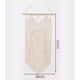 thumbnail image 4 of Tapiz de macramé para colgar en la pared, elegante tapiz de madera flotante, decoración de pared tejida, habitación independiente, apartamento, dormitorio, regalos, decoración de balcón, 4 of 5