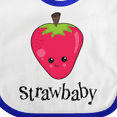 thumbnail image 4 of Inktastic Cute Strawberry Strawbaby Boys or Girls Baby Bib, 4 of 4