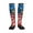 1 Black, variant on Eagle Head With American Flag Compression Socks for Women and Men 20-30mmHg-Circulation Support Socks Knee High Nurse Pregnant Running Medical and Travel Athletic