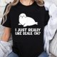 thumbnail image 1 of Playera de Mujer 100% Algodón "Me Encantan Las Focas" Diseño Divertido para Amantes de Animales, 1 of 7