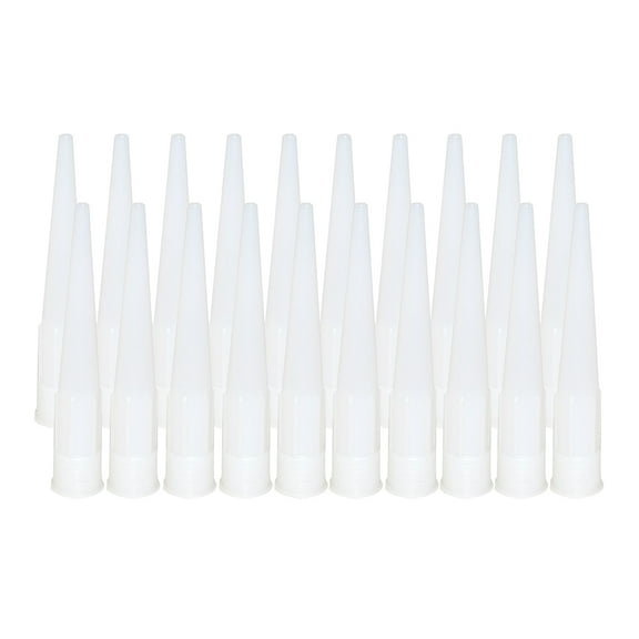 Plastic Reusable Sealant Silicone Sealing Tips 20Packs Caulking Tips and Cone Great Tools for Kitchen Bathroom