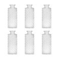 thumbnail image 1 of 6 jarrones de vidrio con forma de capullo para arreglos florales, portátiles, minimalistas, mini flores Transparente, 1 of 9