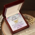 thumbnail image 7 of I Believe in You To Daughter From Dad Interlocking Heart Necklace, 7 of 7