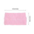 thumbnail image 2 of EeaseMX Mujeres Invierno Cálido Infinito One Circle Knit Wool Blend Cowl Loop Bufanda Chal Grueso Pañuelo para el cuello (Rosa), 2 of 7