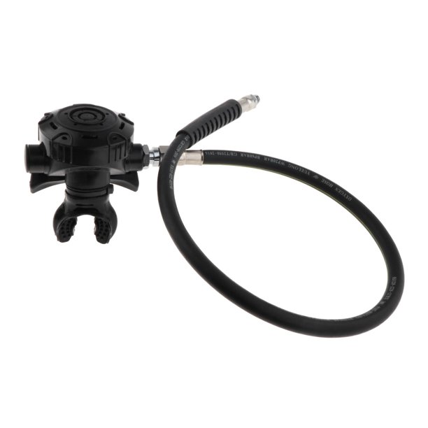 Regulador de segunda etapa para buceo, equipo de buceo con boquilla de silicona Negro