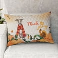 thumbnail image 2 of Happy Thanksgiving Italian Greyhound with Turkey Pumpkins Autumn Vibes Quilt Pillowcase Greyhound Dog Lover Throw Pillow Cover Bed Home Decor - 12018, 2 of 5